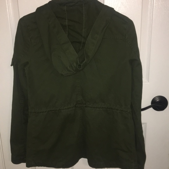 super cute green cargo jacket - Picture 2 of 4